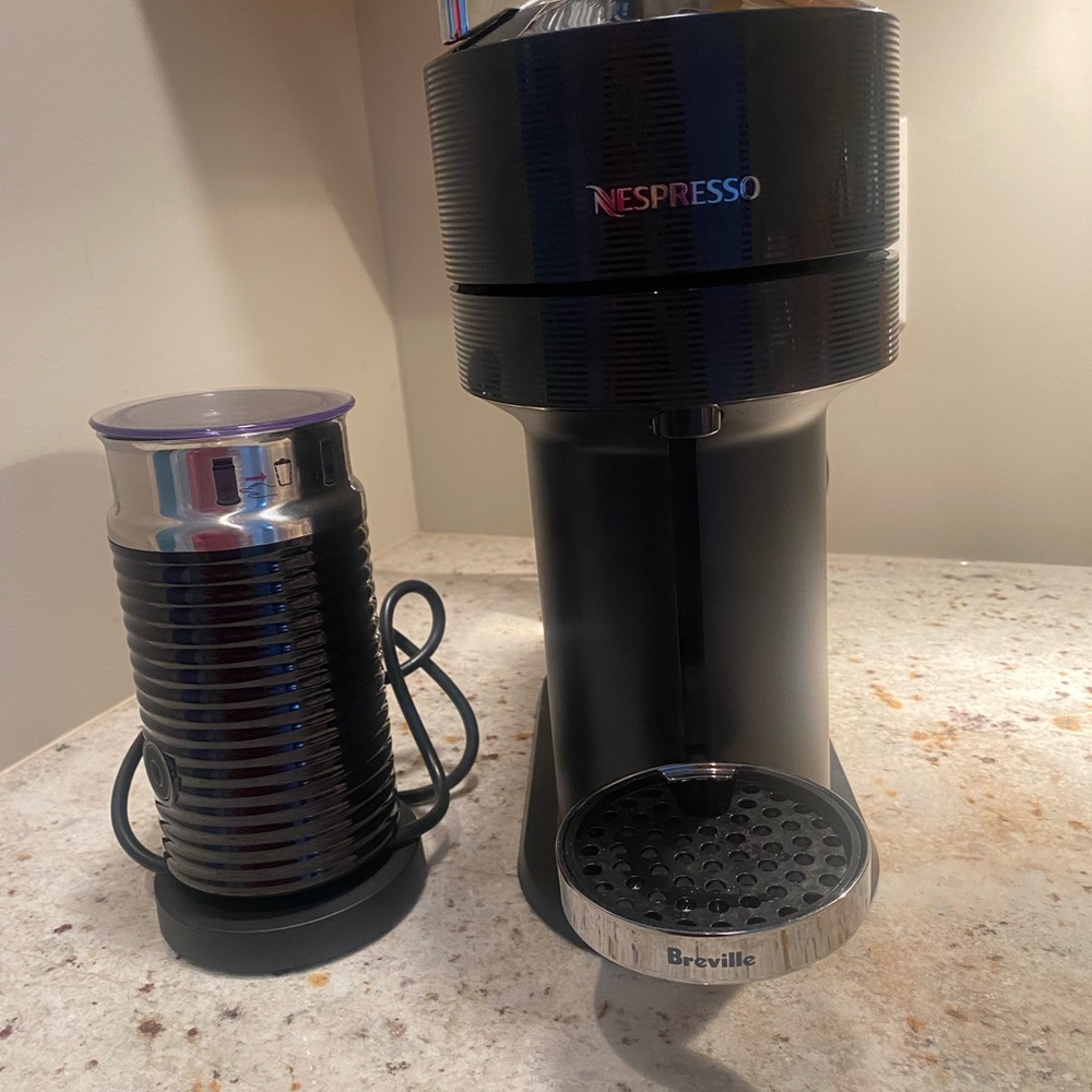 Nespresso Black Coffee Machine